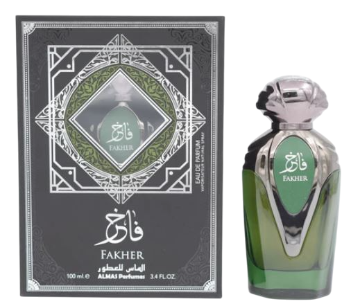 Fakher Eau De Parfum By Almas Perfumes 100 ML 3.4 FL OZ Made In Saudi Arabia