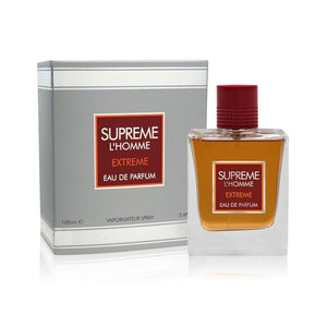 Supreme L'Homme EXTREME Eau De Parfum by Fragrance World 100ml 3.4