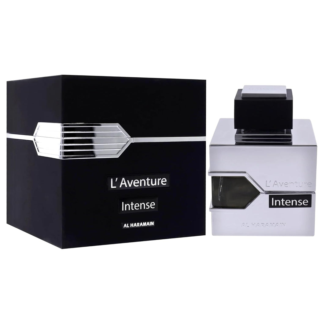 L'Aventure Intense Eau De Parfum By Al Haramain 100ml 3.33 FL OZ