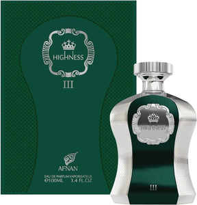 Highness III Eau De Parfum By Afnan 100ml 3.4 FL OZ