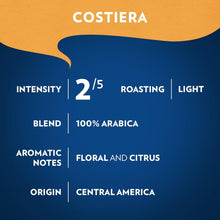 Lavazza Costiera Gran Aroma Ground Coffee 12oz Bag, Light Roast, Smooth and Aromatic Taste, Intensity 2/5, 100% Arabica