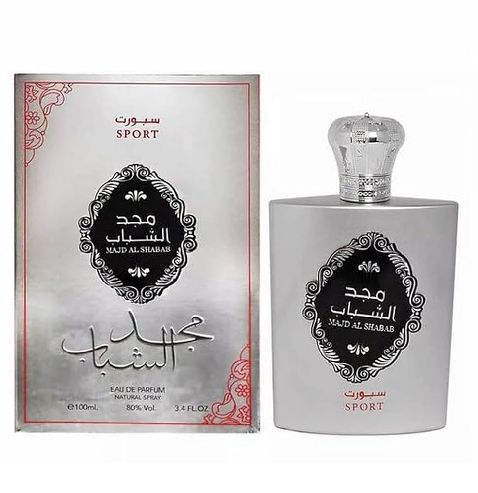 Majd Al Shabab - Sport - Eau De Parfum - By Ard Al Zaafaran - 100ml 3.4 FL OZ
