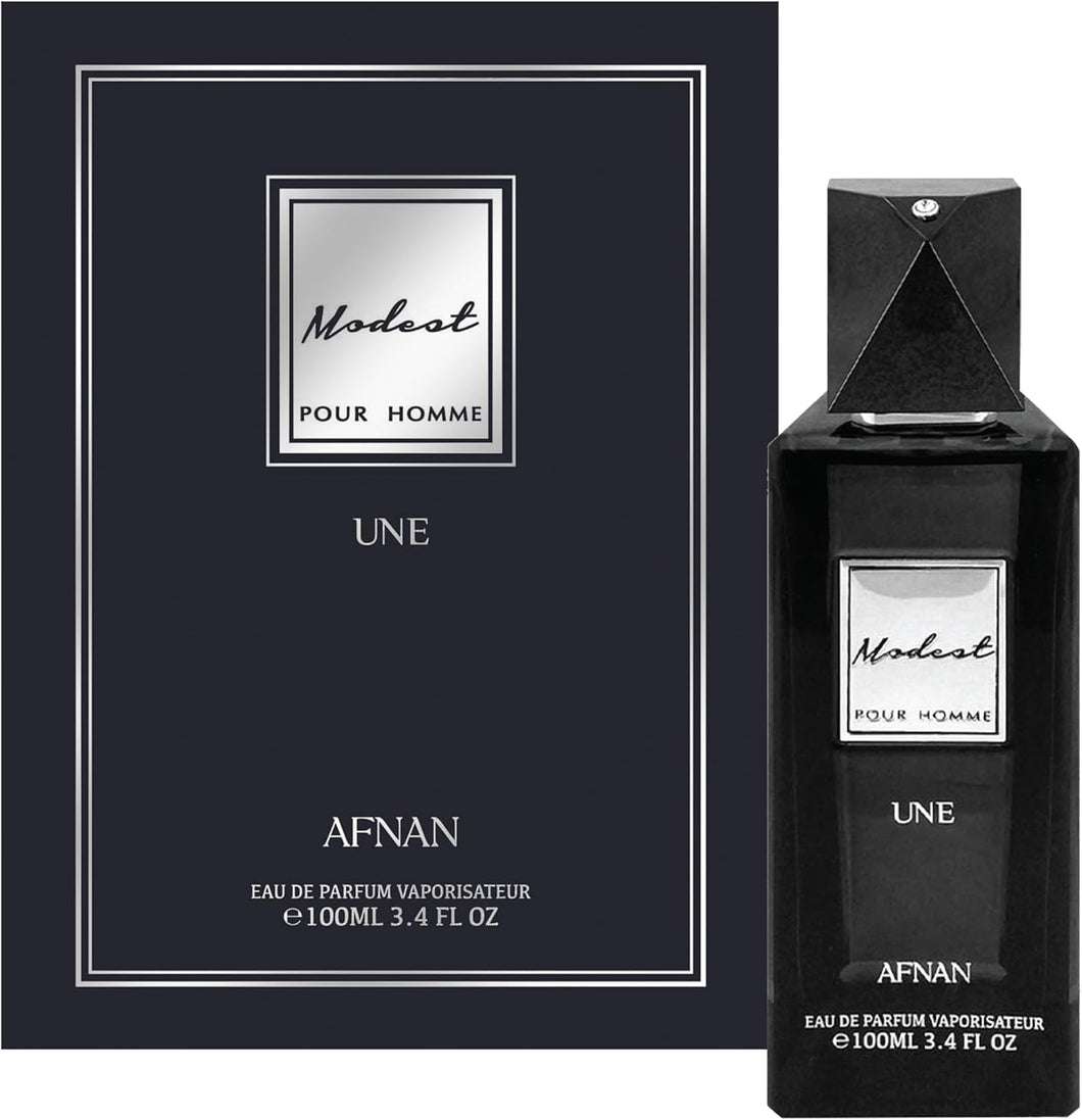 Modest Pour Homme Une Eau De Parfum By Afnan 100ml 3.4 FL OZ