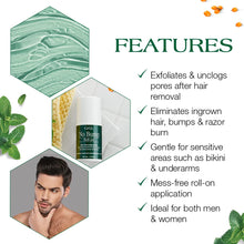 GiGi No Bump Roller Gel - Ingrown Hair Treatment Roll on & Razor Bump Remover 59ml 2 fl oz