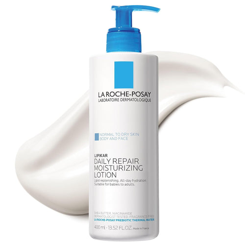 Lipikar AP+ Triple Repair Moisturizing Cream | Face & Body Lotion For Dry Skin By La Roche-Posay 400ml