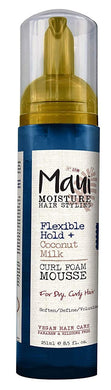 Maui Moisture flexible Hold + Coconut Milk Curl Foam Mousse, 8.5 fl oz