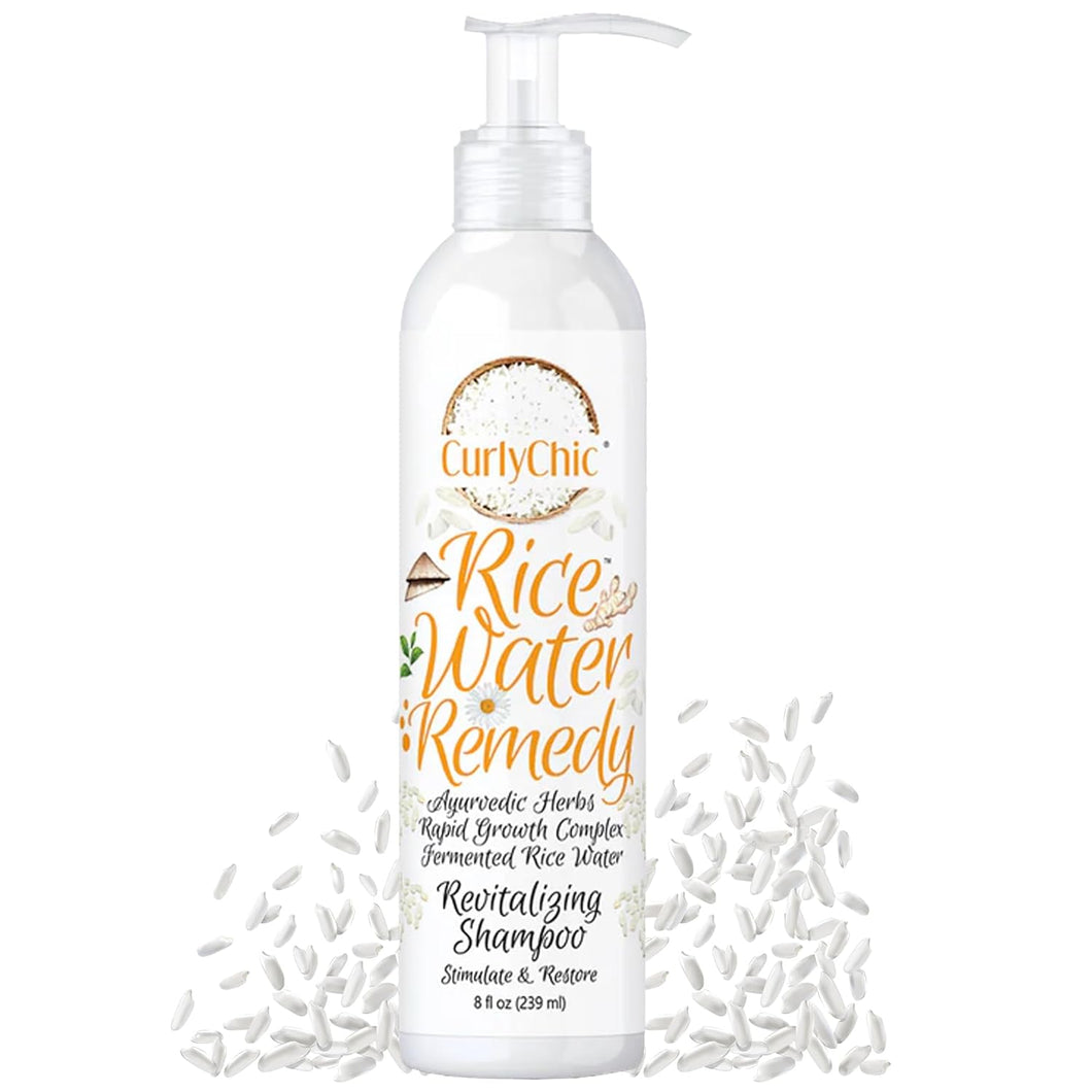 CurlyChic Rice Water Remedy Revitalizing Shampoo 8 fl oz (239ml)