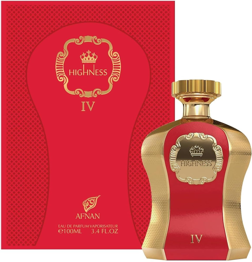 Highness IV Eau De Parfum By Afnan 100ml 3.4 FL OZ