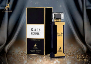 Maison Alhambra B.A.D. FEMME Eau De Parfum Spray 3.4 oz 100 ml | Lattafa | Oriental Perfume