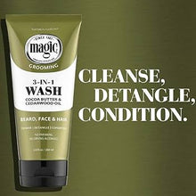 Magic Grooming 3-in-1 Wash, Beard, Face & Hair, 6.8 oz.