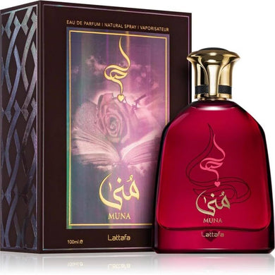 Muna By Lattafa 100ml 3.4 FL OZ Eau De Parfum