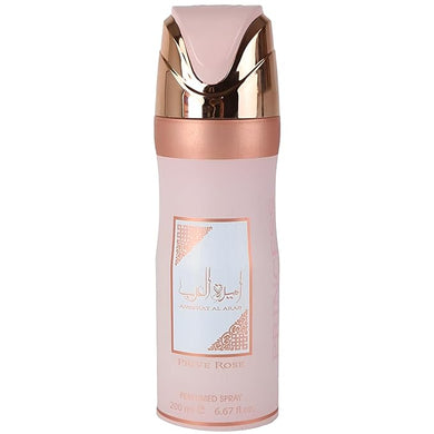 Ameerat Al Arab Prive Rose Perfumed Spray by Lattafa 200ml/6.67oz