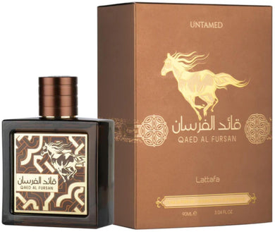 Qaed Al Fursan Untamed Eau De Parfum By Lattafa 90ml 3.04 fl oz
