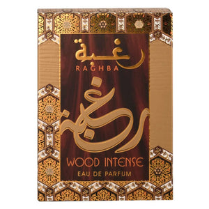 Raghba Wood Intense by Lattafa Perfumes: Famous Rich Niche Oud Wood Intense