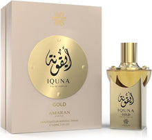 Iquna Gold Eau De Parfum Spray by Amaran Exclusive 100ml/3.4oz
