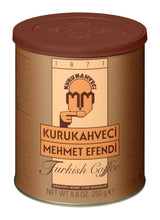 KURUKAHVECI MEHMET EFENDI Turkish Coffee with Cezve Set, 8.8 OZ / 250 Gr