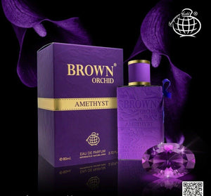 Brown Orchid AMETHYST Perfume By Fragrance World 80 ML: Best Seller Worldwide
