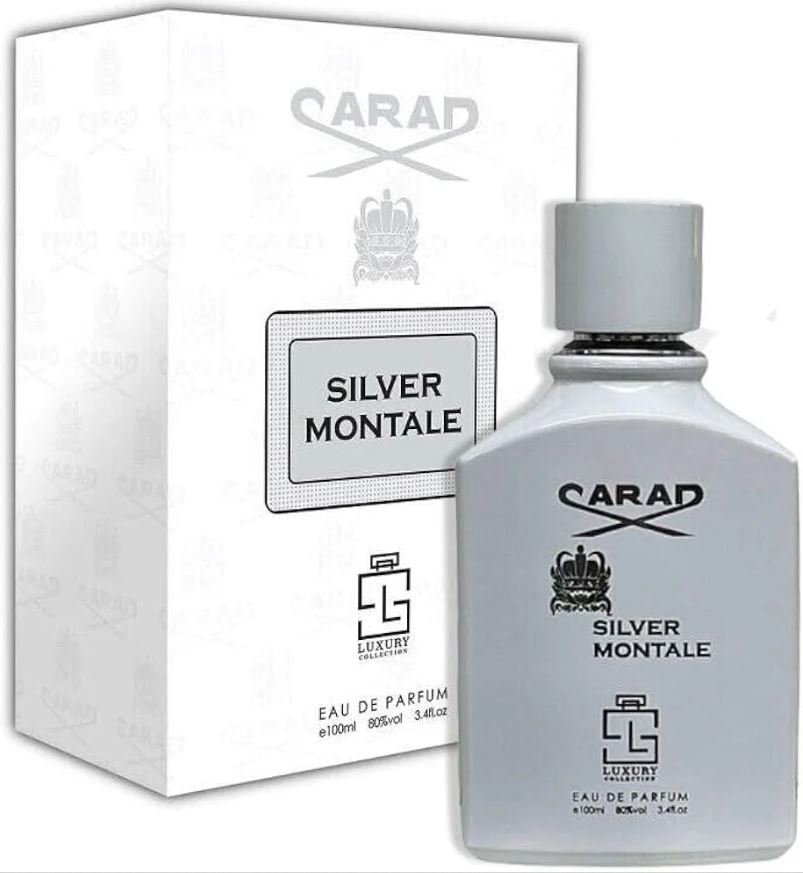 Carad Silver Montale Eau De Parfum 100ml 3.4 FL OZ By Luxury Khalis Perfumes