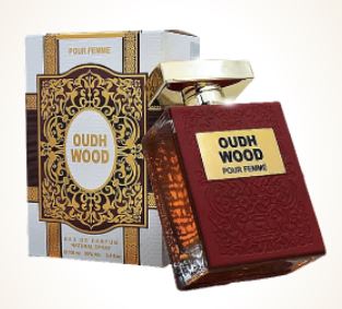 Oudh Wood Pour Femme Essencia De Flores by Fragrance World 100ml 3.4 FL OZ Eau De Parfum