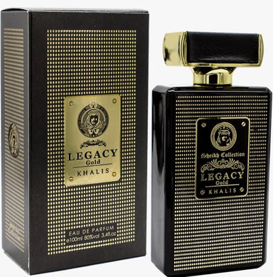 Legacy Gold Eau De Parfum 100ml 3.4 FL OZ By Khalis Perfumes