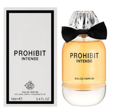 Prohibit Intense Eau De Parfum By Fragrance World 100ml 3.4 FL OZ