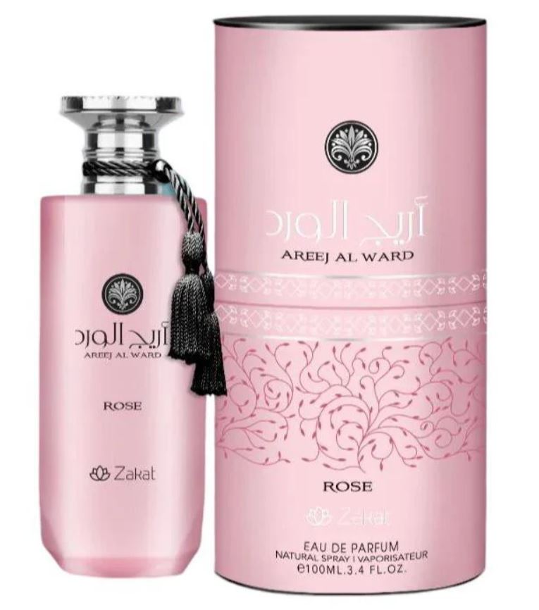 Areej Al Ward Rose Eau De Parfum By Zakat Zoghbi Parfums 100ml 3.4
