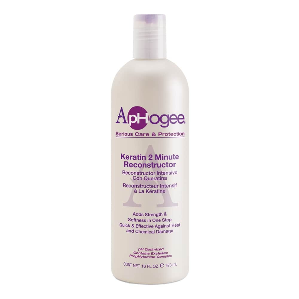 Keratin 2 Minute Reconstructor By Aphogee Serious Care & Protection 16 fl oz 473 ml