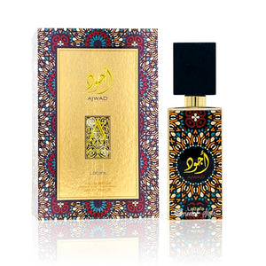 Ajwad By Lattafa 60ml 2.04 FL OZ Eau De Parfum – Triple Traders Ajwad By Lattafa 60ml 2.04 FL OZ Eau De Parfum – Triple Traders