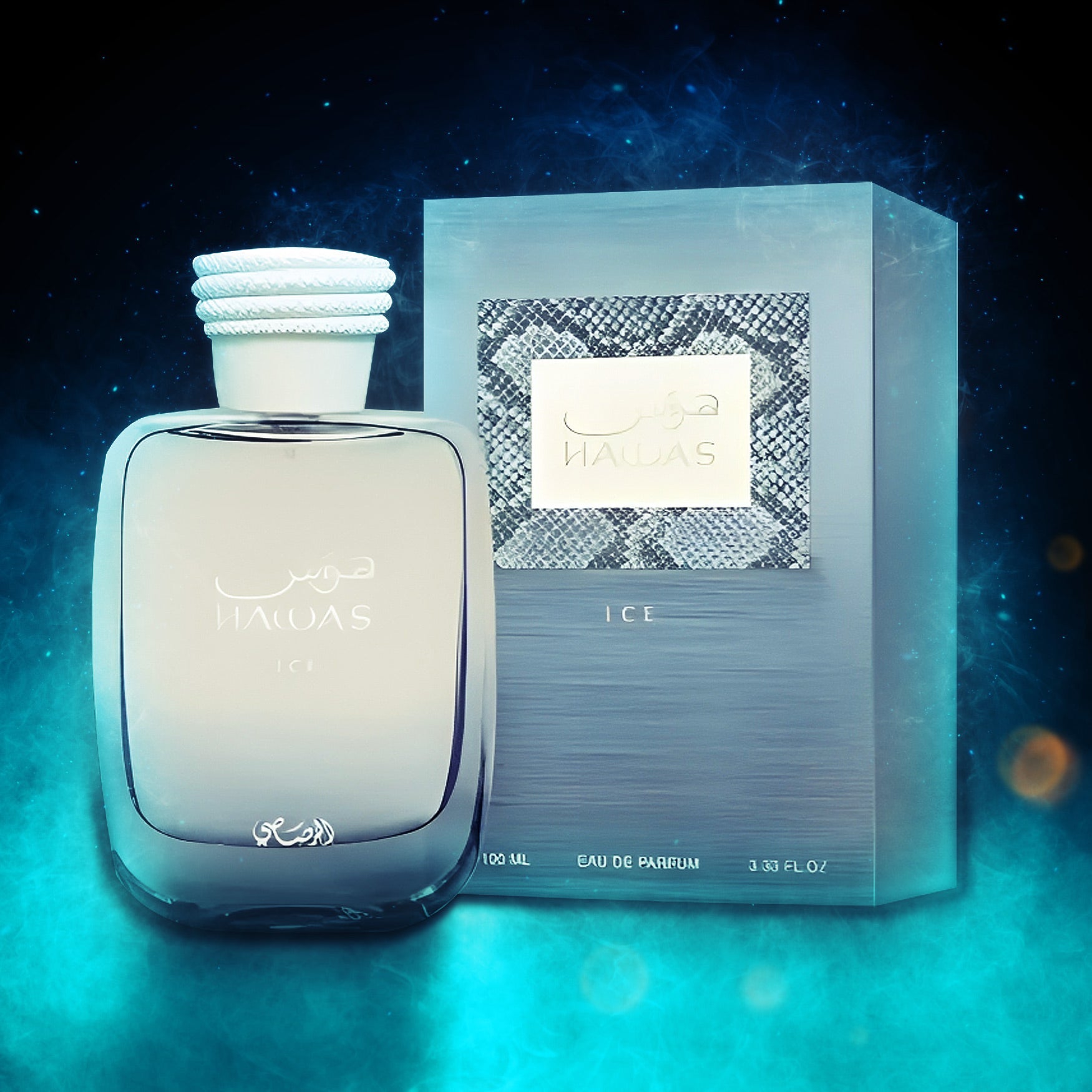 Hawas ICE Eau De Parfum by Rasasi 100ml 3.38 FL OZ – Triple Traders Hawas ICE Eau De Parfum by Rasasi 100ml 3.38 FL OZ – Triple Traders