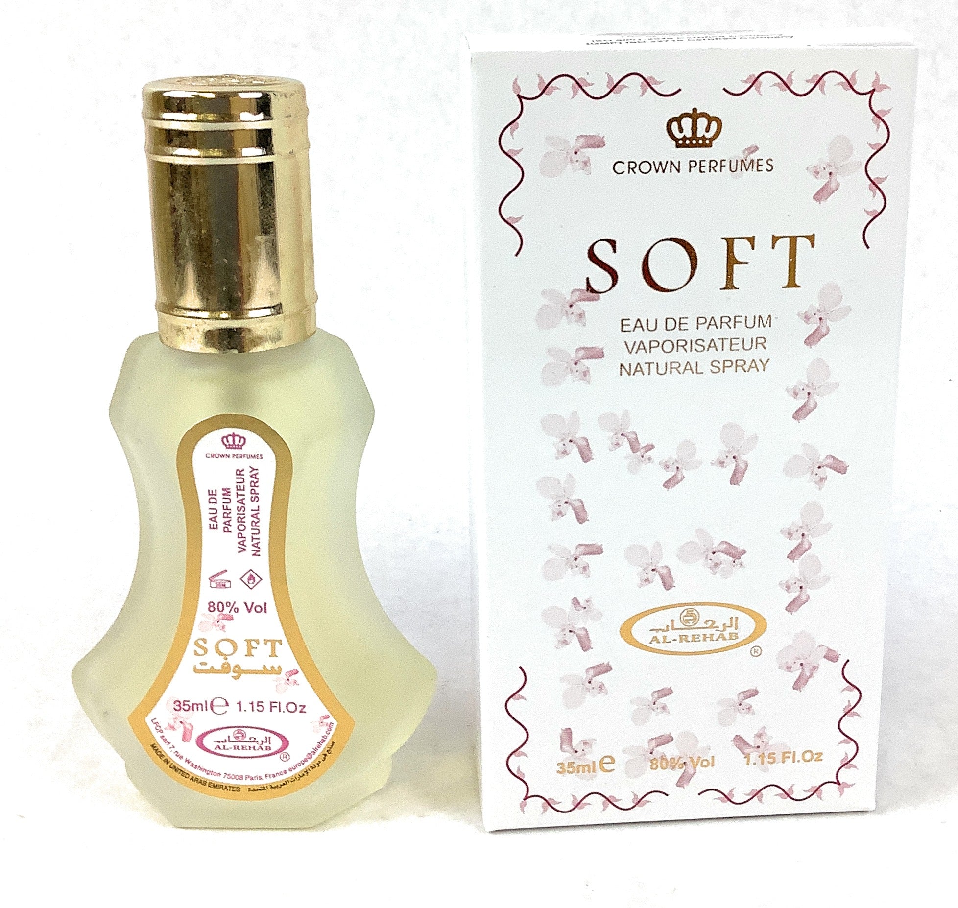 Soft Al-Rehab Eau De Natural Perfume Spray 35 ml oz) by  Alrehab