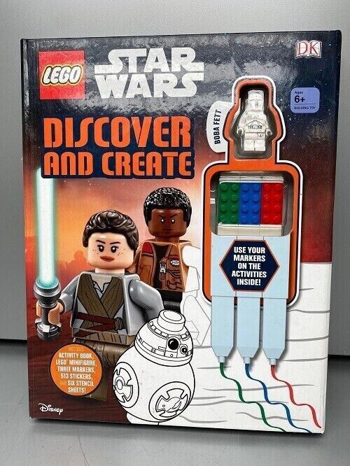 LEGO STAR WARS Discover and Create Builder Play set with Book