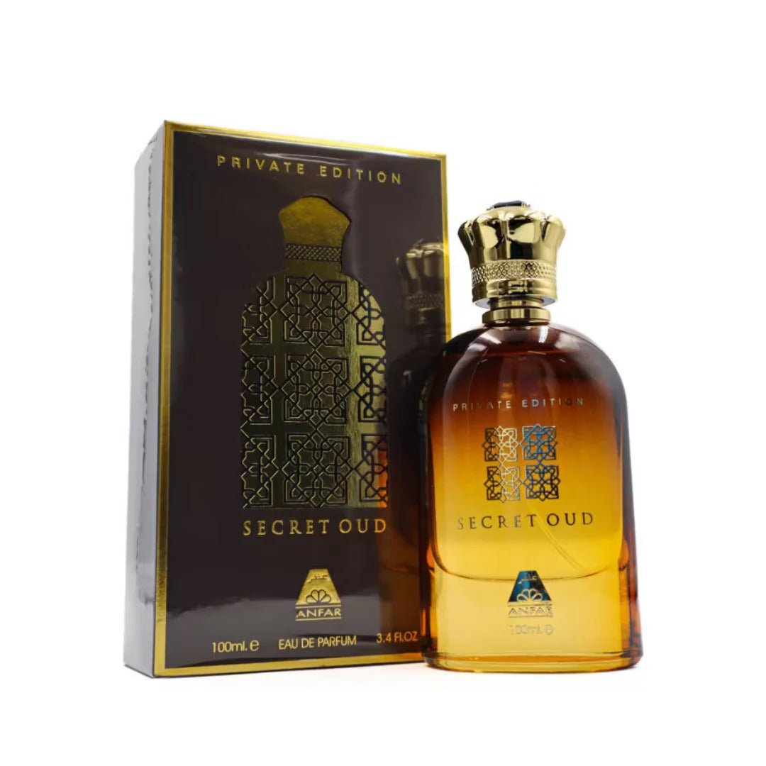 Secret Oud Private Edition Eau De Parfum By Anfar 100ml 3.4 FL OZ ...
