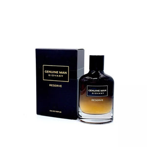 Genuine Man Giovany Reserve Eau De Parfum By Fragrance World 100ml 3.4 FL OZ