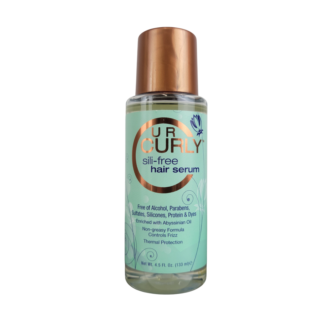 U R Curly Sili-Free Hair Serum 4.5 oz