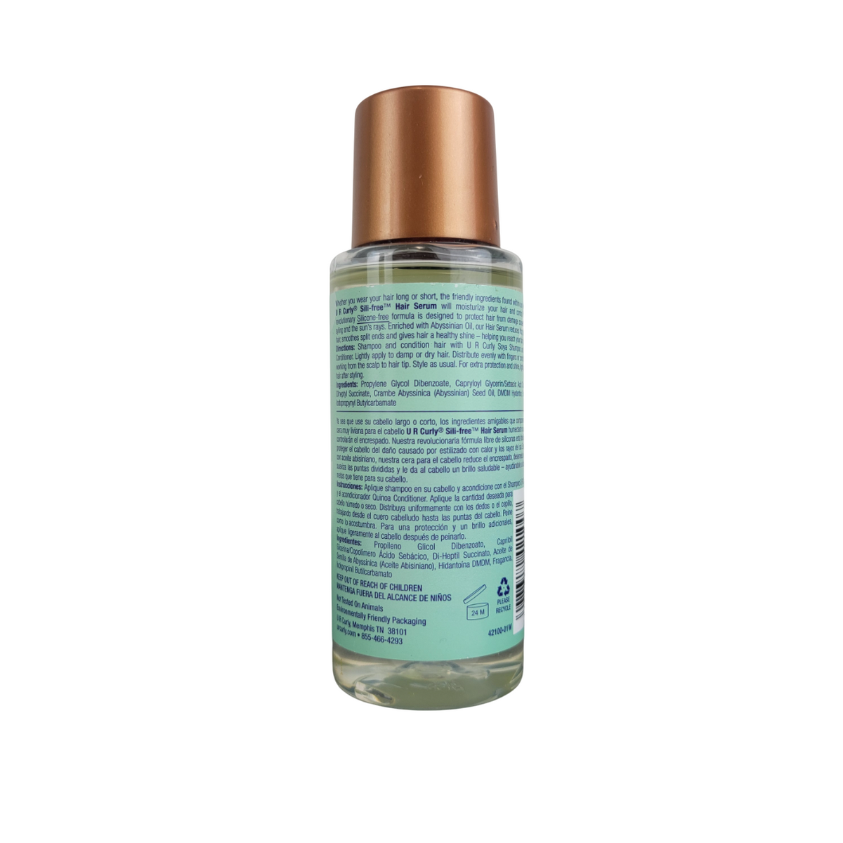 U R Curly Sili-Free Hair Serum 4.5 oz – Triple Traders