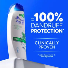 Head & Shoulders Menthol Fresh Anti Dandruff Daily Shampoo 2X Protect Microbiome Balance 400ml