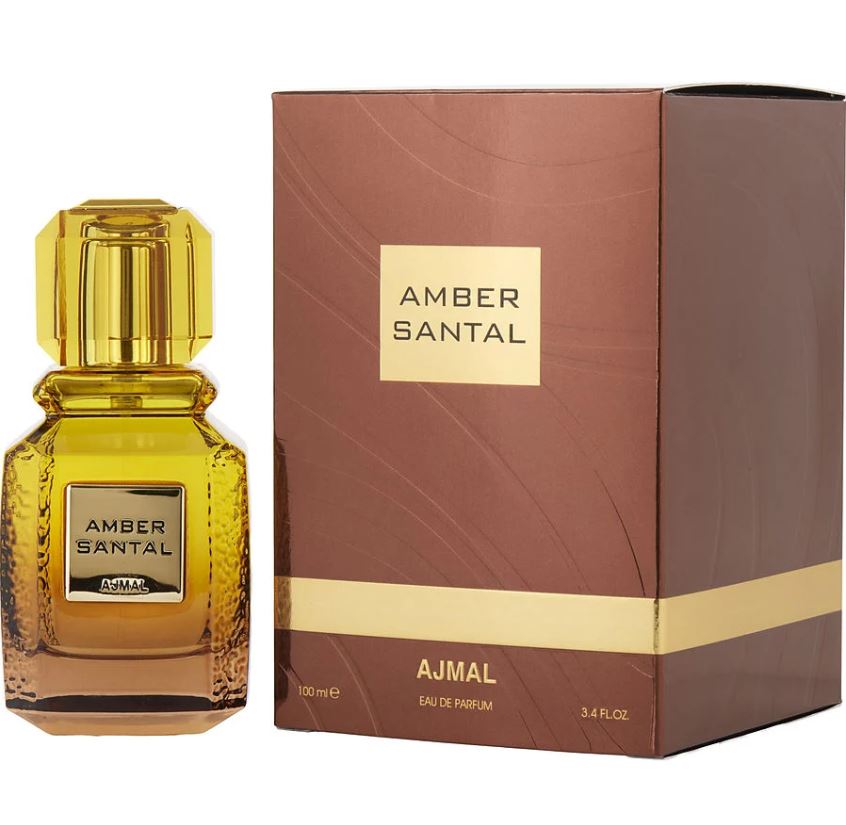 Amber Santal Eau De Parfum by Ajmal 100ml 3.4 FL OZ