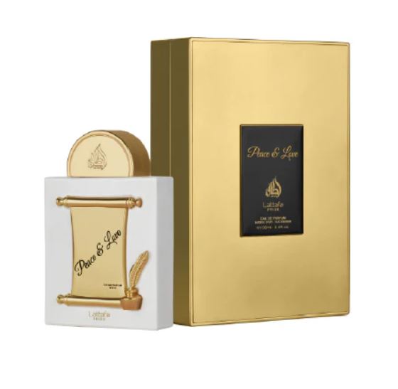 Peace & Love Eau De Parfum By Lattafa 100ml 3.4 fl oz