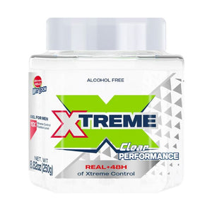 Xtreme Clear Performance Hair Gel Real +48H Xtreme Control 8.81 Oz (250g)