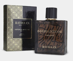 Rayhaan Imperia Intense For Him Eau De Parfum 100ml 3.4 fl oz