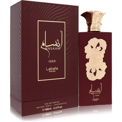 Ansaam Gold By Lattafa 100ml 3.4 FL OZ Eau De Parfum