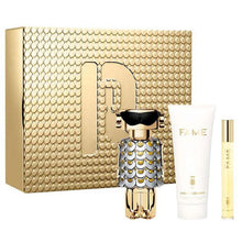 Paco Rabanne Fame 3 Pcs Set For Women (2.7oz EDP, 3.4oz lotion, 0.34oz travel sp)