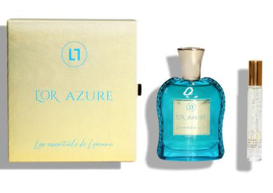 L'Or Azure Les Essentiels De Lomani By Parfums Parour 2 Piece Set - 100ml Perfume and 10ml Perfume