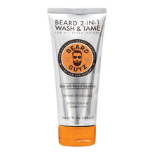 Beard Guyz 2-in-1 Wash & Tame for Beard By Van Der Hagen 6.7 Fl Oz (200ml)