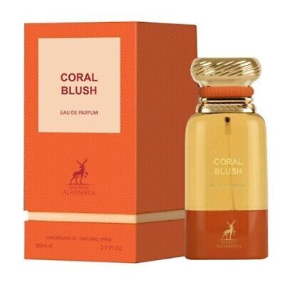 Coral Blush Eau De Parfum By Maison Alhambra 80ml 2.7 Fl Oz