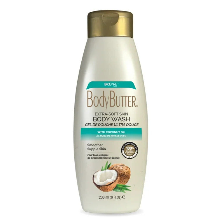 BodyButter Extra-Soft Skin Body Wash With Coconut Oil 16.5 fl oz (487ml) By Biocare Labs