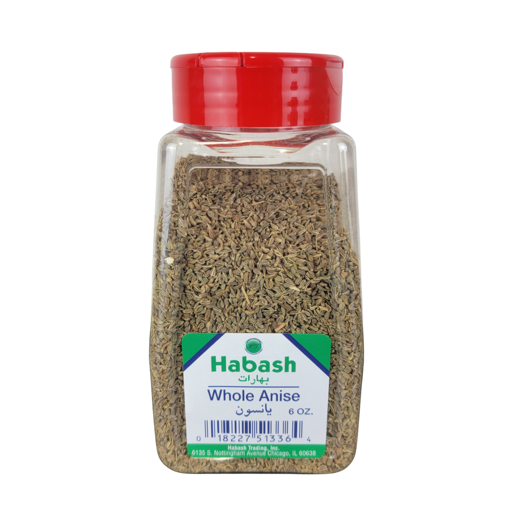 Whole Anise 6oz By Habash Imported Spices