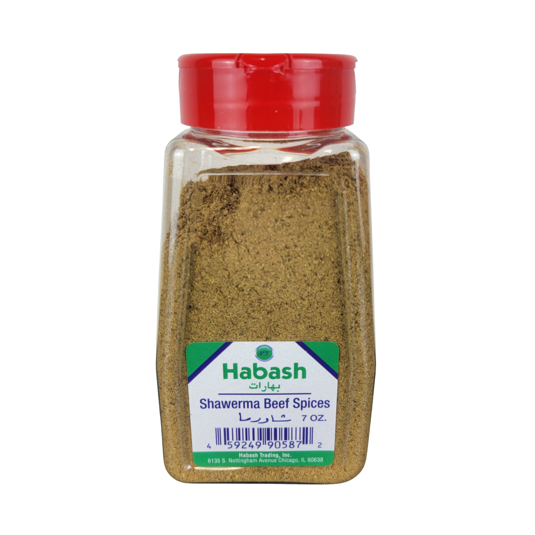 Shawerma Beef Spices 7oz By Habash Imported Spices