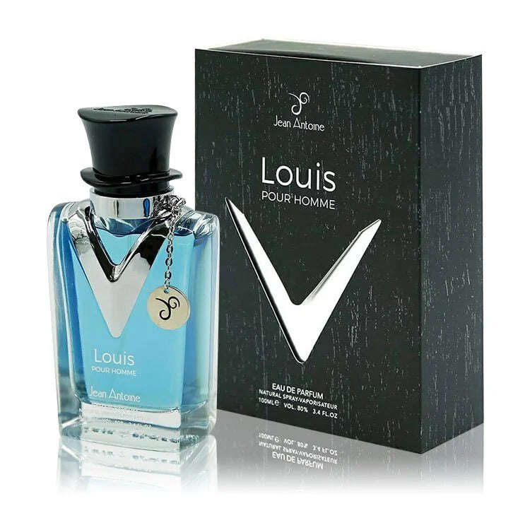 Louis Pour Homme Eau De Parfum By Jean Antoine Almas Perfumes 100 ML 3.4 FL OZ Made In Saudi Arabia