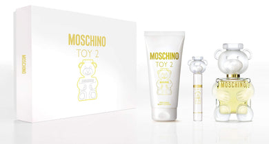 Moschino 3-Piece Gift Set of Toy 2 - 2x Perfumes & 1x Body Lotion